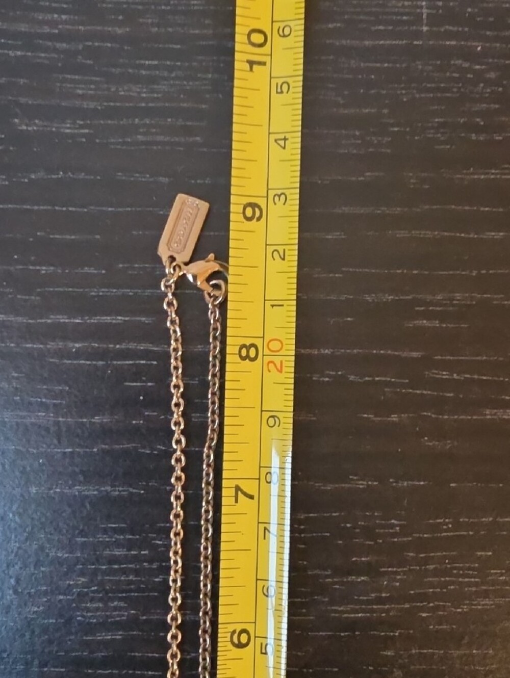 Coach Gold Star Pendant Necklace with Pave Crystal Accents - Picture 7 of 7